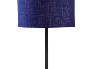 Black Night Table Lamp for Bedroom | Elegant Bedside Lamp with Warm LED Light & Stylish Design - Model VD35