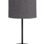 Black Night Table Lamp for Bedroom | Elegant Bedside Lamp with Warm LED Light & Stylish Design – Model VD43