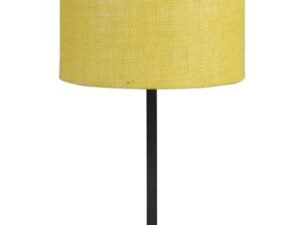 Black Night Table Lamp for Bedroom | Elegant Bedside Lamp with Warm LED Light & Stylish Design - Model VD44