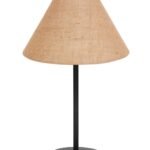 Black Night Table Lamp for Bedroom | Elegant Bedside Lamp with Warm LED Light & Stylish Design – Model VD30