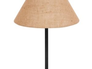 Black Night Table Lamp for Bedroom | Elegant Bedside Lamp with Warm LED Light & Stylish Design - Model VD30