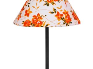 Black Night Table Lamp for Bedroom | Elegant Bedside Lamp with Warm LED Light & Stylish Design - Model VD35
