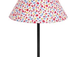 Black Night Table Lamp for Bedroom | Elegant Bedside Lamp with Warm LED Light & Stylish Design - Model VD36