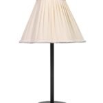 Black Night Table Lamp for Bedroom | Elegant Bedside Lamp with Warm LED Light & Stylish Design – Model VD38
