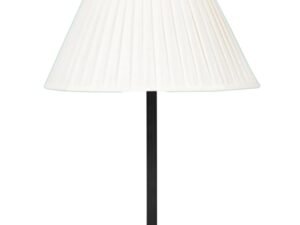 Black Night Table Lamp for Bedroom | Elegant Bedside Lamp with Warm LED Light & Stylish Design - Model VD41