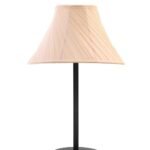 Black Night Table Lamp for Bedroom | Elegant Bedside Lamp with Warm LED Light & Stylish Design – Model VD42