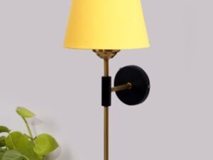 Multicolor Wall Lamp | Elegant Jute Material | Stylish Ambient Light for Home, Office, Living Room, Bedroom, Hallway | Modern Decorative Wall Sconce - Model VX121
