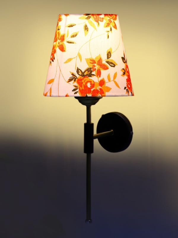 Multicolor Wall Lamp | Elegant Cotton Design | Stylish Ambient Light for Home, Office, Living Room, Bedroom, Hallway | Modern Decorative Wall Sconce - Model VX130