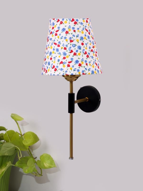 Multicolor Wall Lamp | Elegant Cotton Design | Stylish Ambient Light for Home, Office, Living Room, Bedroom, Hallway | Modern Decorative Wall Sconce - Model VX131
