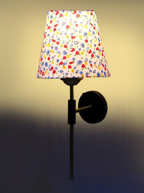 Multicolor Wall Lamp | Elegant Cotton Design | Stylish Ambient Light for Home, Office, Living Room, Bedroom, Hallway | Modern Decorative Wall Sconce - Model VX131