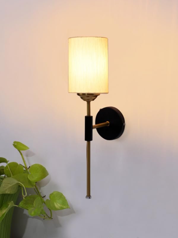 Multicolor Wall Lamp | Elegant Cotton Design | Stylish Ambient Light for Home, Office, Living Room, Bedroom, Hallway | Modern Decorative Wall Sconce - Model VX132