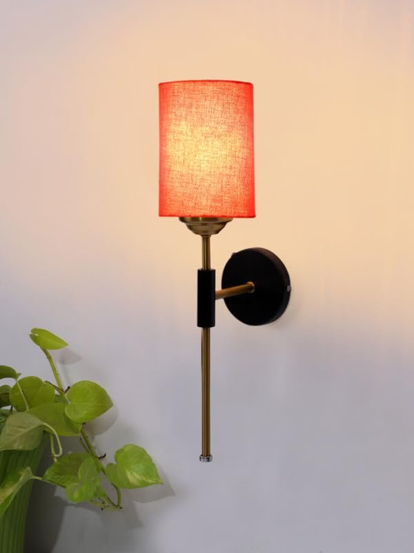 Multicolor Wall Lamp | Elegant Cotton Design | Stylish Ambient Light for Home, Office, Living Room, Bedroom, Hallway | Modern Decorative Wall Sconce - Model VX135