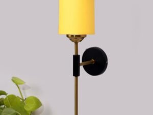 Multicolor Wall Lamp | Elegant Jute Material | Stylish Ambient Light for Home, Office, Living Room, Bedroom, Hallway | Modern Decorative Wall Sconce - Model VX136