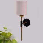 Multicolor Wall Lamp | Elegant Jute Material | Stylish Ambient Light for Home, Office, Living Room, Bedroom, Hallway | Modern Decorative Wall Sconce – Model VX137