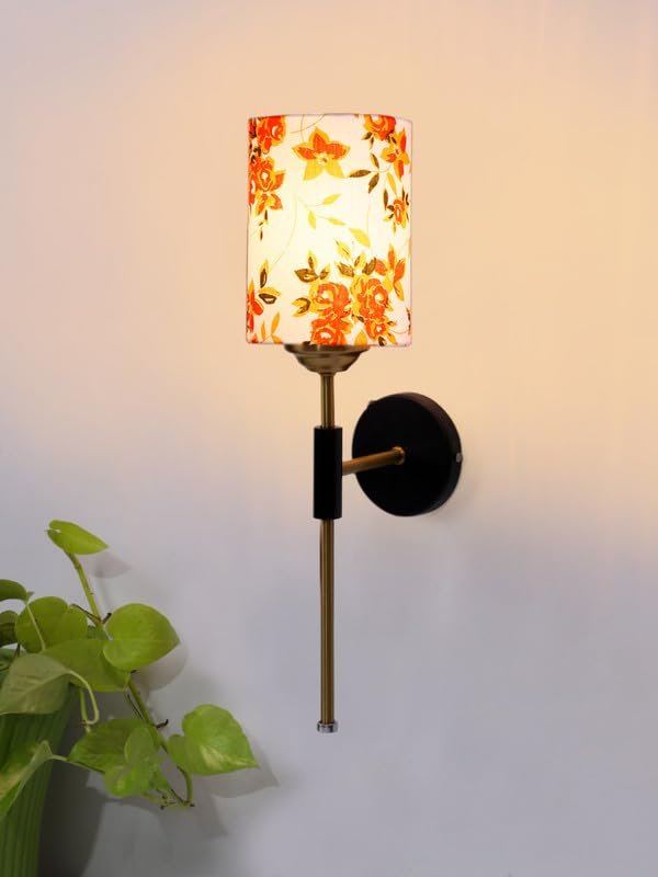 Multicolor Wall Lamp | Elegant Cotton Design | Stylish Ambient Light for Home, Office, Living Room, Bedroom, Hallway | Modern Decorative Wall Sconce - Model VX145