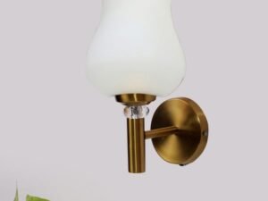 Multicolor Wall Lamp | Elegant Mosaic Glass & Wood Design | Stylish Ambient Light for Home, Office, Living Room, Bedroom, Hallway | Modern Decorative Wall Sconce - Model VX15