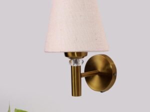Multicolor Wall Lamp | Elegant Jute Material | Stylish Ambient Light for Home, Office, Living Room, Bedroom, Hallway | Modern Decorative Wall Sconce - Model VX27