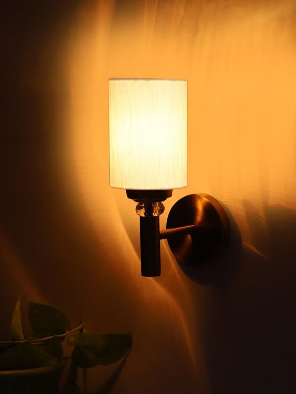 Multicolor Wall Lamp | Elegant Cotton Design | Stylish Ambient Light for Home, Office, Living Room, Bedroom, Hallway | Modern Decorative Wall Sconce - Model VX34