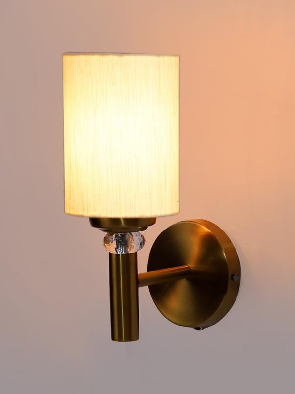 Multicolor Wall Lamp | Elegant Cotton Design | Stylish Ambient Light for Home, Office, Living Room, Bedroom, Hallway | Modern Decorative Wall Sconce - Model VX34