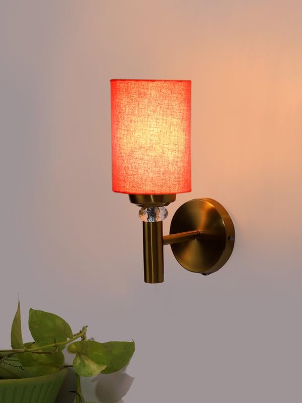 Multicolor Wall Lamp | Elegant Cotton Design | Stylish Ambient Light for Home, Office, Living Room, Bedroom, Hallway | Modern Decorative Wall Sconce - Model VX37