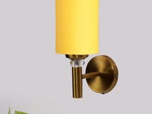 Multicolor Wall Lamp | Elegant Jute Material | Stylish Ambient Light for Home, Office, Living Room, Bedroom, Hallway | Modern Decorative Wall Sconce - Model VX38
