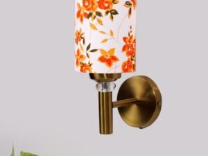 Multicolor Wall Lamp | Elegant Cotton Design | Stylish Ambient Light for Home, Office, Living Room, Bedroom, Hallway | Modern Decorative Wall Sconce - Model VX47