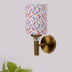 Multicolor Wall Lamp | Elegant Cotton Design | Stylish Ambient Light for Home, Office, Living Room, Bedroom, Hallway | Modern Decorative Wall Sconce – Model VX48