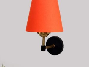 Multicolor Wall Lamp | Elegant Cotton Design | Stylish Ambient Light for Home, Office, Living Room, Bedroom, Hallway | Modern Decorative Wall Sconce - Model VX70