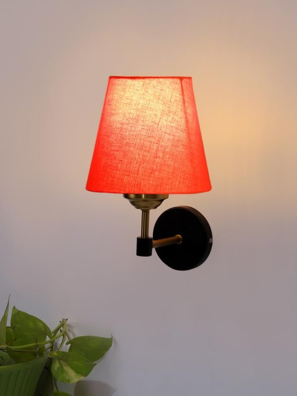 Multicolor Wall Lamp | Elegant Cotton Design | Stylish Ambient Light for Home, Office, Living Room, Bedroom, Hallway | Modern Decorative Wall Sconce - Model VX70