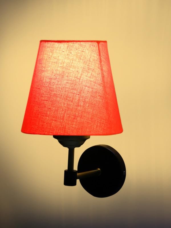 Multicolor Wall Lamp | Elegant Cotton Design | Stylish Ambient Light for Home, Office, Living Room, Bedroom, Hallway | Modern Decorative Wall Sconce - Model VX70