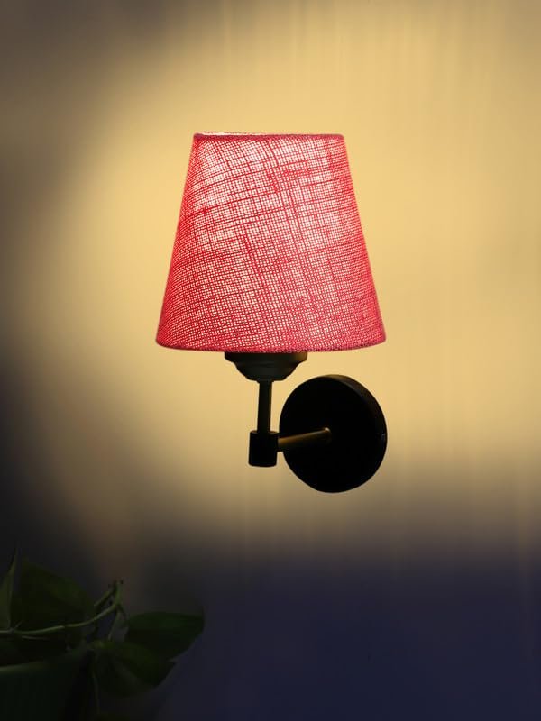 Multicolor Wall Lamp | Elegant Cotton Design | Stylish Ambient Light for Home, Office, Living Room, Bedroom, Hallway | Modern Decorative Wall Sconce - Model VX76