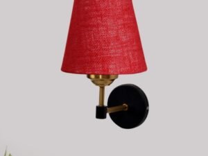 Multicolor Wall Lamp | Elegant Cotton Design | Stylish Ambient Light for Home, Office, Living Room, Bedroom, Hallway | Modern Decorative Wall Sconce - Model VX77