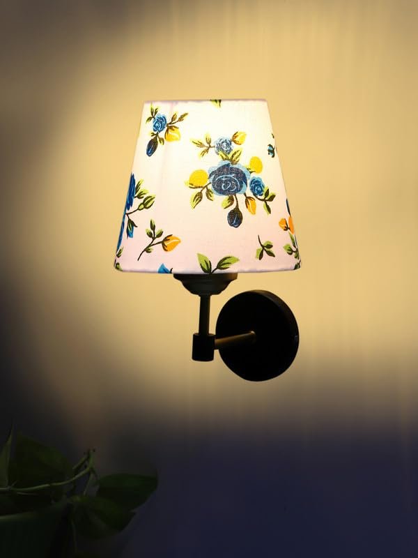 Multicolor Wall Lamp | Elegant Cotton Design | Stylish Ambient Light for Home, Office, Living Room, Bedroom, Hallway | Modern Decorative Wall Sconce - Model VX79