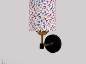 Multicolor Wall Lamp | Elegant Cotton Design | Stylish Ambient Light for Home, Office, Living Room, Bedroom, Hallway | Modern Decorative Wall Sconce - Model VX96