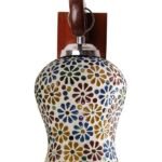 Multicolor Wall Lamp | Elegant Wood Design | Stylish Ambient Light for Home, Office, Living Room, Bedroom, Hallway | Modern Decorative Wall Sconce – Model WD04