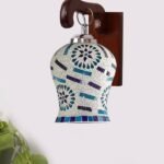 Multicolor Wall Lamp | Elegant Wood Design | Stylish Ambient Light for Home, Office, Living Room, Bedroom, Hallway | Modern Decorative Wall Sconce – Model WD