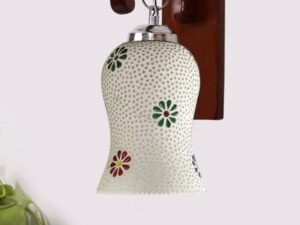 Multicolor Wall Lamp | Elegant Wood Design | Stylish Ambient Light for Home, Office, Living Room, Bedroom, Hallway | Modern Decorative Wall Sconce - Model WD07