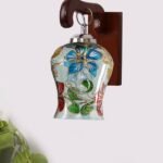 Multicolor Wall Lamp | Elegant Wood Design | Stylish Ambient Light for Home, Office, Living Room, Bedroom, Hallway | Modern Decorative Wall Sconce – Model WD09