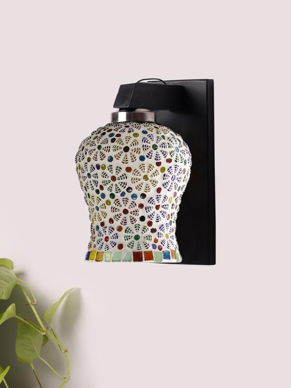 Multicolor Wall Lamp | Elegant Wood Design | Stylish Ambient Light for Home, Office, Living Room, Bedroom, Hallway | Modern Decorative Wall Sconce - Model WD101