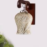 Multicolor Wall Lamp | Elegant Wood Design | Stylish Ambient Light for Home, Office, Living Room, Bedroom, Hallway | Modern Decorative Wall Sconce – Model WD10