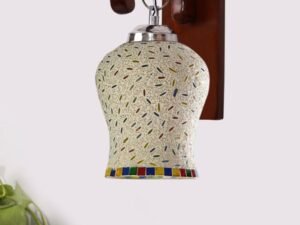 Multicolor Wall Lamp | Elegant Wood Design | Stylish Ambient Light for Home, Office, Living Room, Bedroom, Hallway | Modern Decorative Wall Sconce - Model WD17