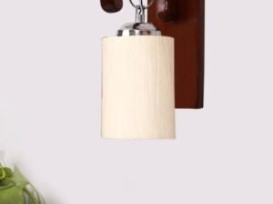Multicolor Wall Lamp | Elegant Wood Design | Stylish Ambient Light for Home, Office, Living Room, Bedroom, Hallway | Modern Decorative Wall Sconce - Model WD19