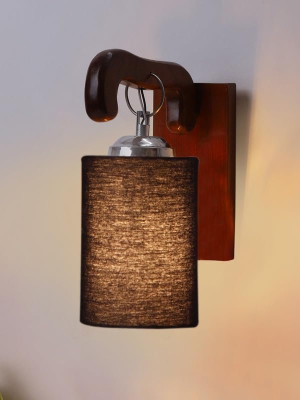 Multicolor Wall Lamp | Elegant Wood Design | Stylish Ambient Light for Home, Office, Living Room, Bedroom, Hallway | Modern Decorative Wall Sconce - Model WD20