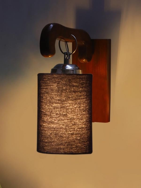 Multicolor Wall Lamp | Elegant Wood Design | Stylish Ambient Light for Home, Office, Living Room, Bedroom, Hallway | Modern Decorative Wall Sconce - Model WD20