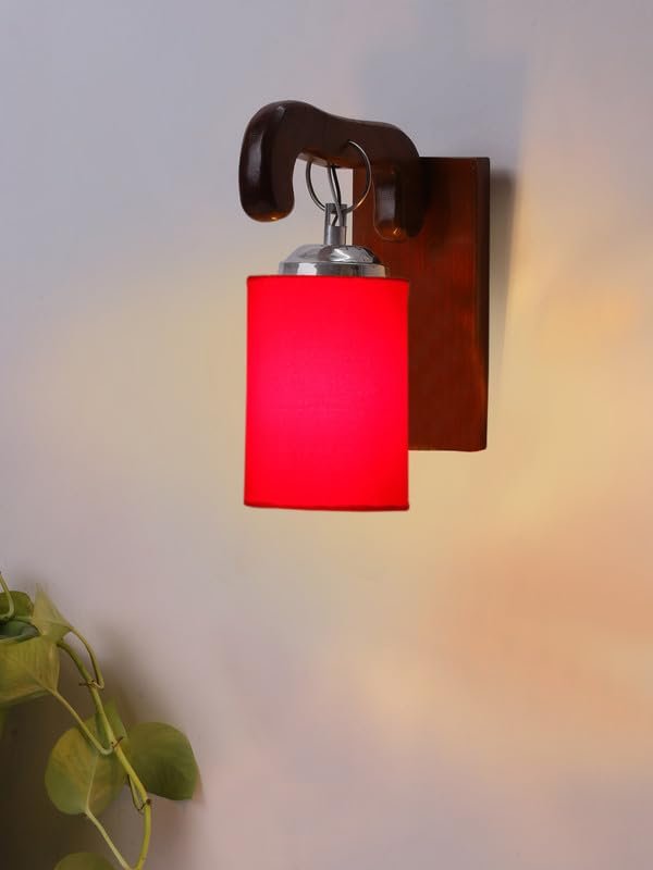 Multicolor Wall Lamp | Elegant Wood Design | Stylish Ambient Light for Home, Office, Living Room, Bedroom, Hallway | Modern Decorative Wall Sconce - Model WD21