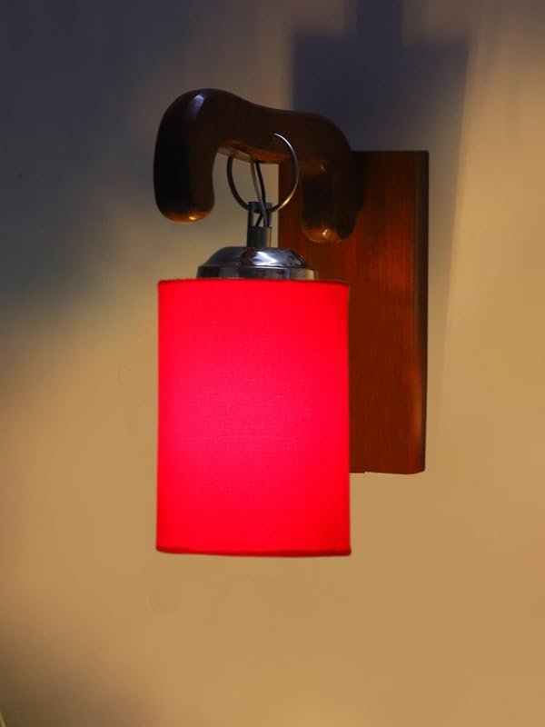 Multicolor Wall Lamp | Elegant Wood Design | Stylish Ambient Light for Home, Office, Living Room, Bedroom, Hallway | Modern Decorative Wall Sconce - Model WD21