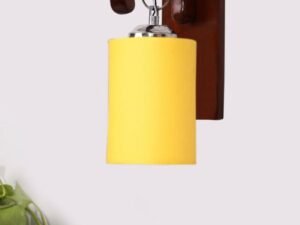 Multicolor Wall Lamp | Elegant Wood Design | Stylish Ambient Light for Home, Office, Living Room, Bedroom, Hallway | Modern Decorative Wall Sconce - Model WD23