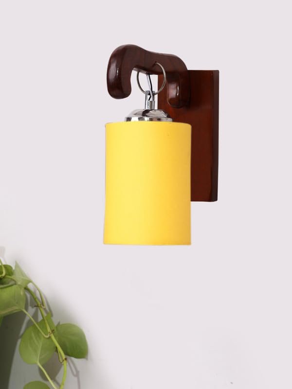 Multicolor Wall Lamp | Elegant Wood Design | Stylish Ambient Light for Home, Office, Living Room, Bedroom, Hallway | Modern Decorative Wall Sconce - Model WD23