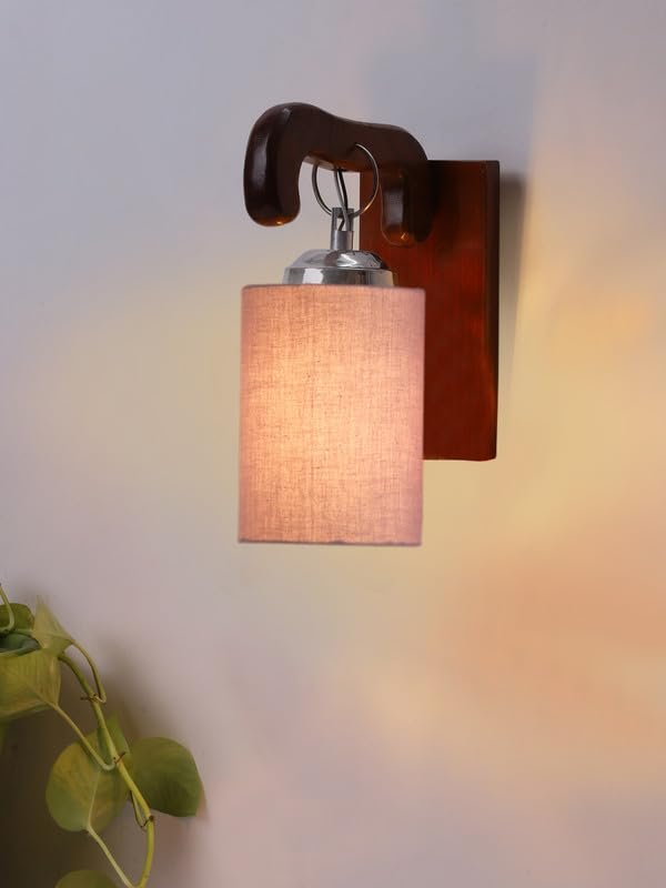 Multicolor Wall Lamp | Elegant Wood Design | Stylish Ambient Light for Home, Office, Living Room, Bedroom, Hallway | Modern Decorative Wall Sconce - Model WD24