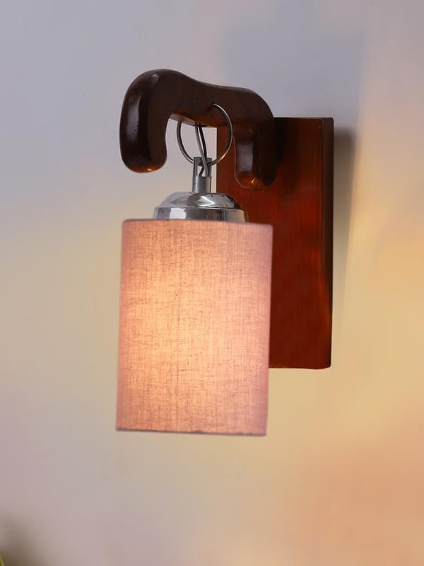 Multicolor Wall Lamp | Elegant Wood Design | Stylish Ambient Light for Home, Office, Living Room, Bedroom, Hallway | Modern Decorative Wall Sconce - Model WD24